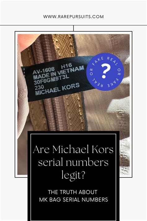 michael kors av 1407|Michael Kors serial number lookup.